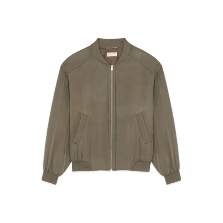 SAINT LAURENT Teddy Bomber Jacket
