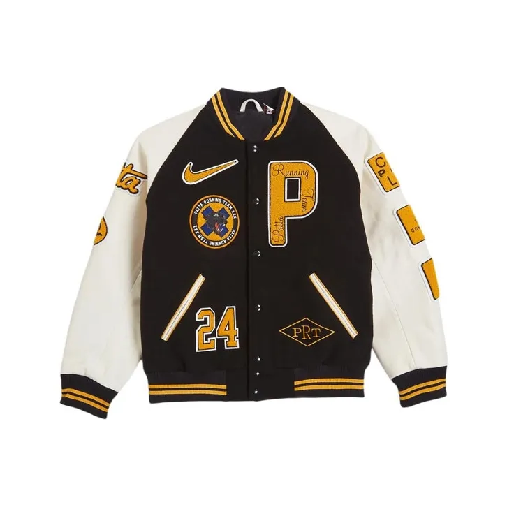 Nike X Patta brand running Team Varsity Jacket