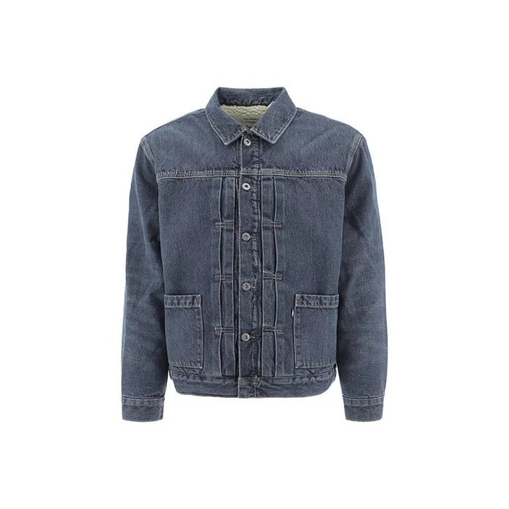 Levis Blue Men's Denim Jackets Левис Синий Мужские Джинсовые Куртки