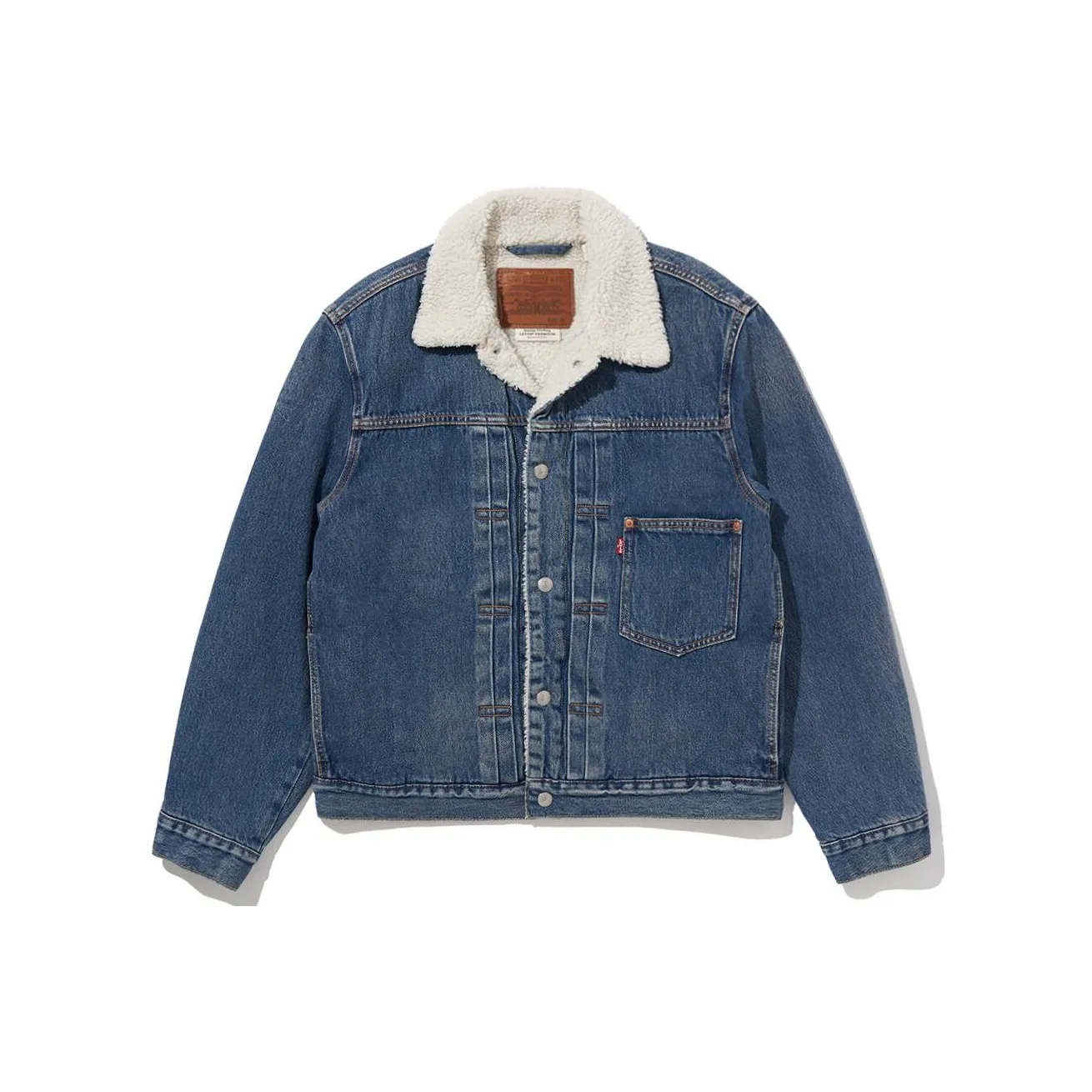 Levi's FW22 Denim Jacket Unisex Denim Blue Леви's FW22 Деним Куртка Унисекс Джинсовый Синий