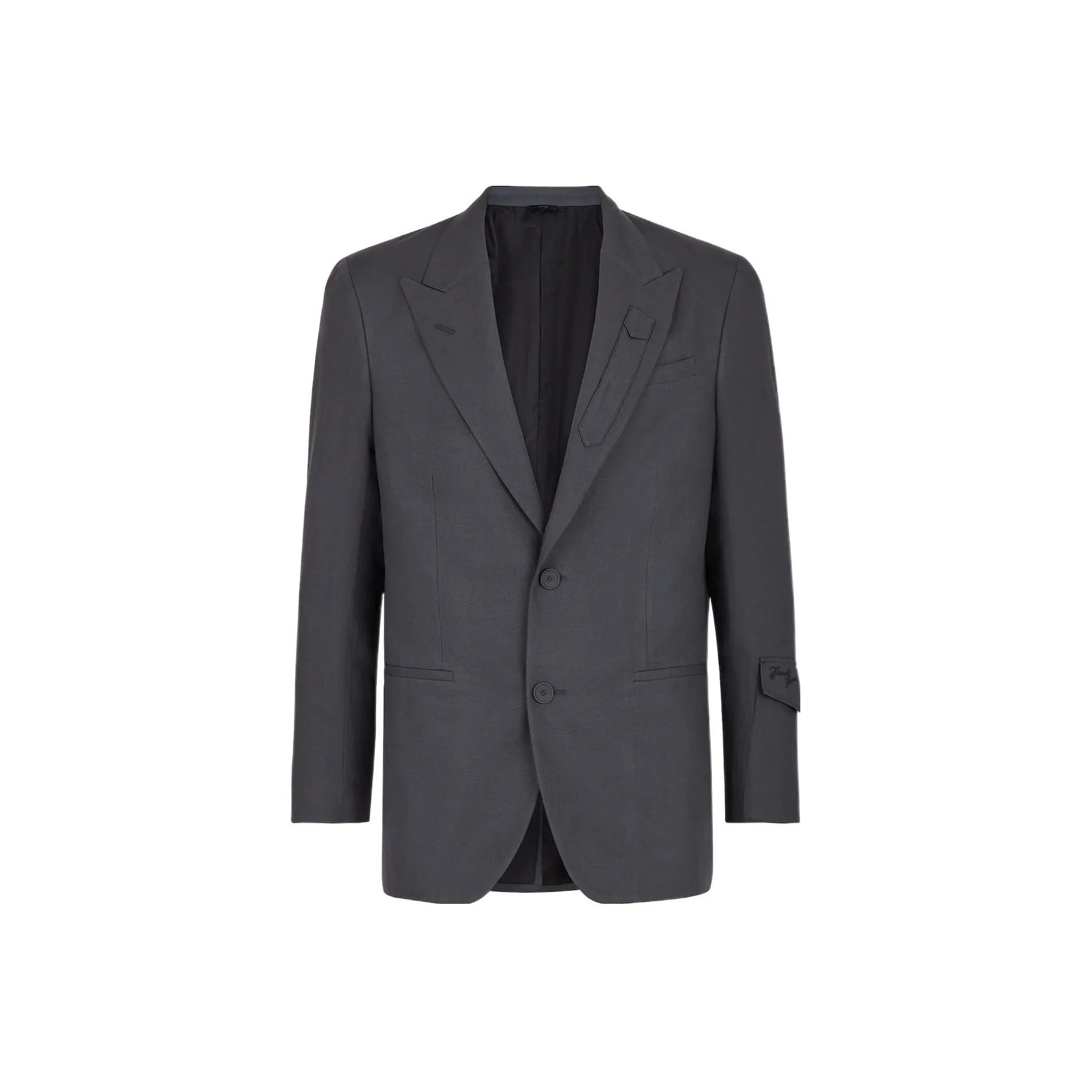 FENDI Single Breasted Long Sleeved Blazer