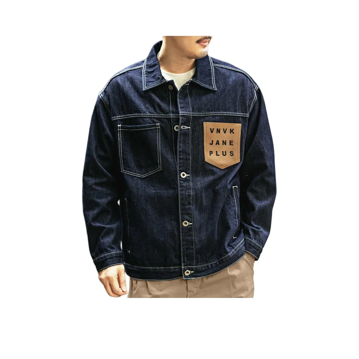 GELANLU Куртки Пальто Мужской Темно-синий