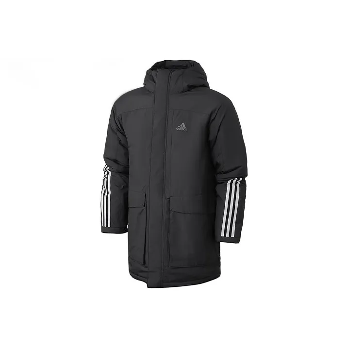 Adidas Puffer Jacket Men's Black Gray