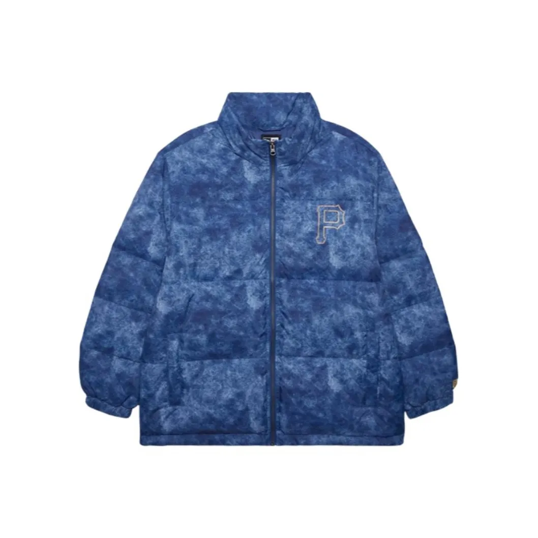 New Era FW24 Down Jacket Unisex Темный Джинсовый Синий