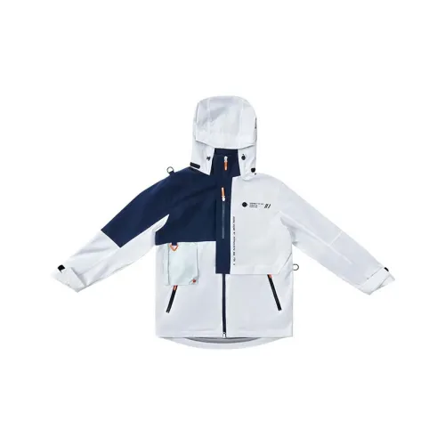 NIO Life Silvery Белый Мужские Ветровки