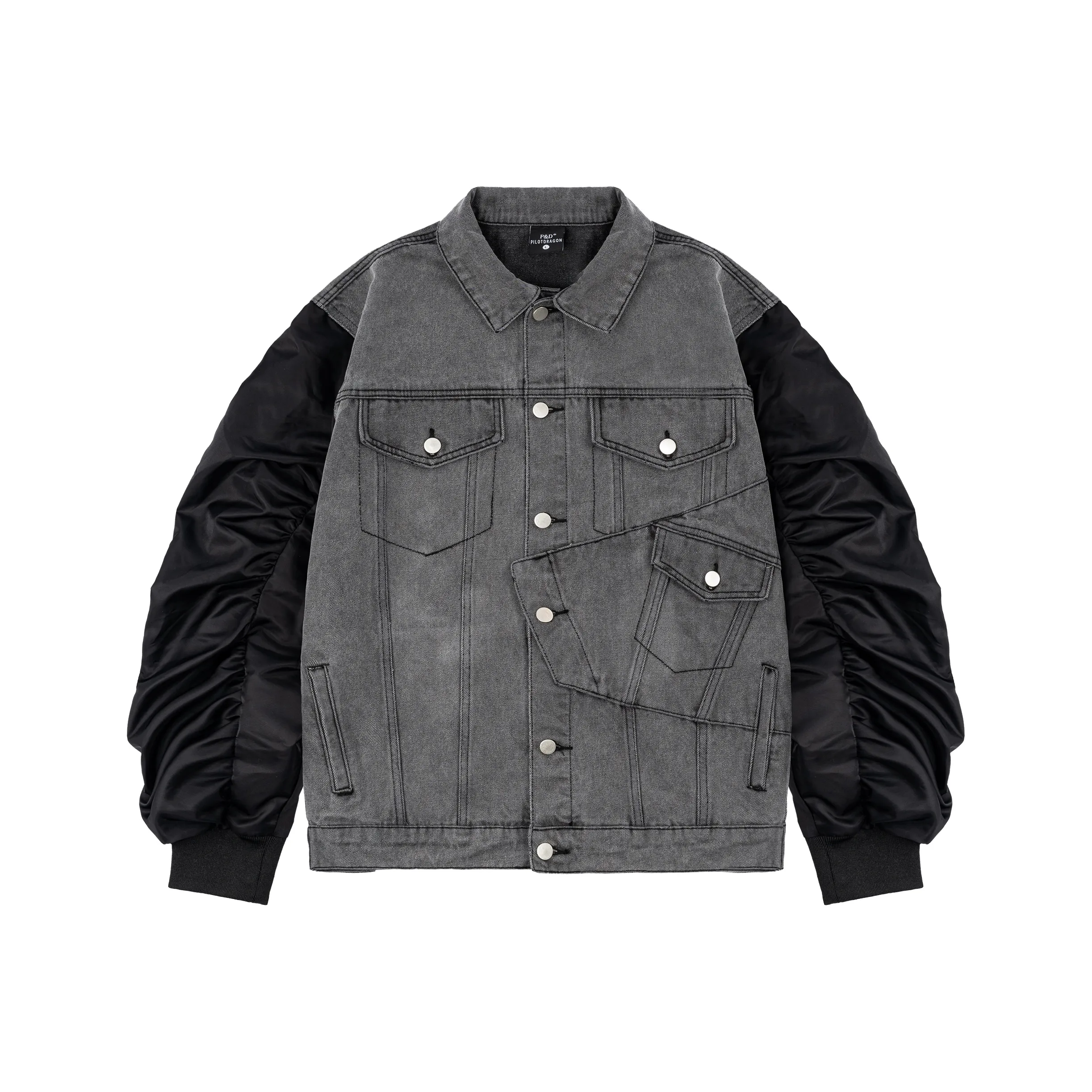 PILOTDRAGON Denim Jackets Men's