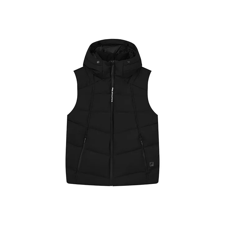 FILA Athletics Down Vest Men's Pitch Black