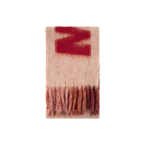 MARNI Wool Knit Шарфы Розовый Женские