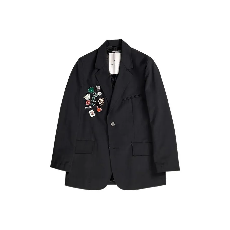 SONG FOR THE MUTE Badge Detailing Single breasted Blazer