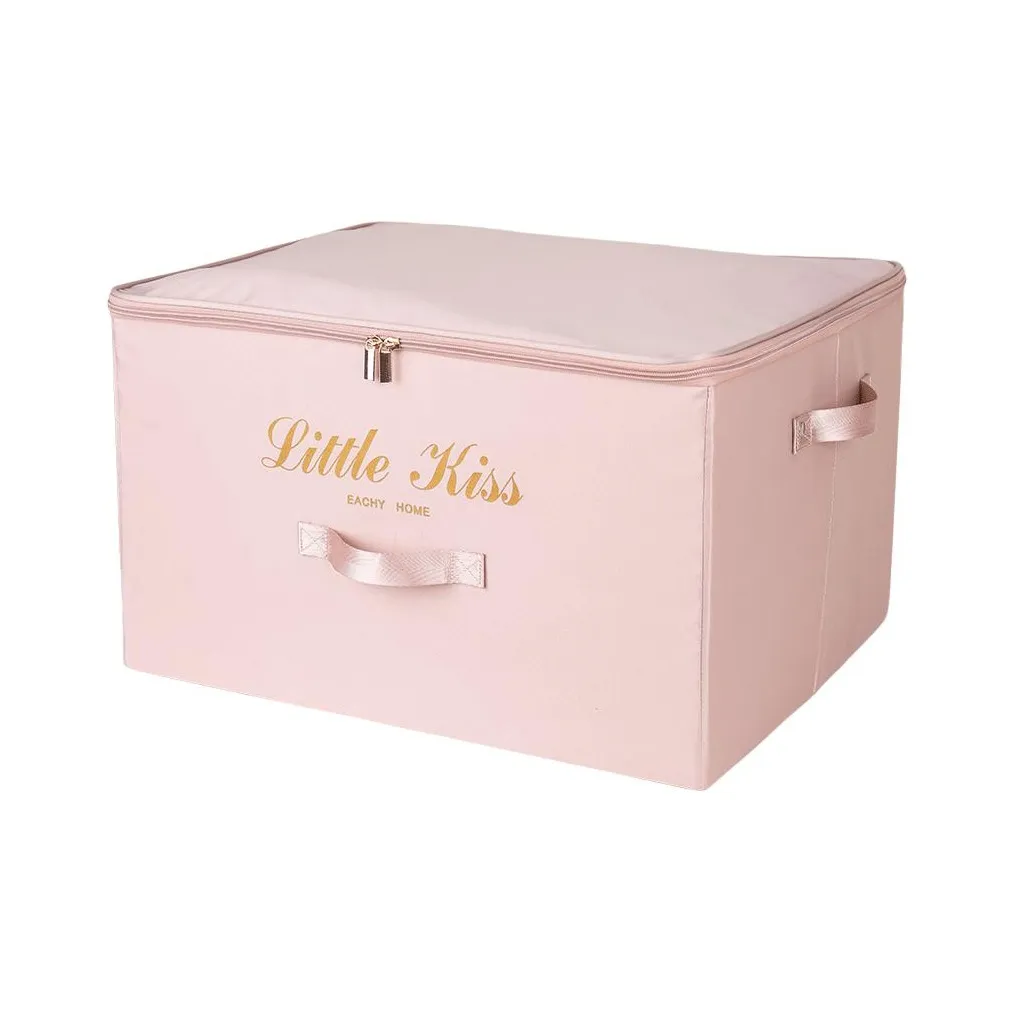 ALOENEY Satin с PP Storage Box Women's Pink