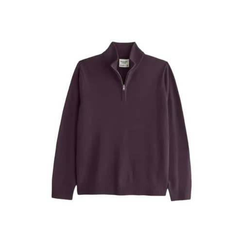 Abercrombie＆Fitch Бургундский Мужской Трикотаж