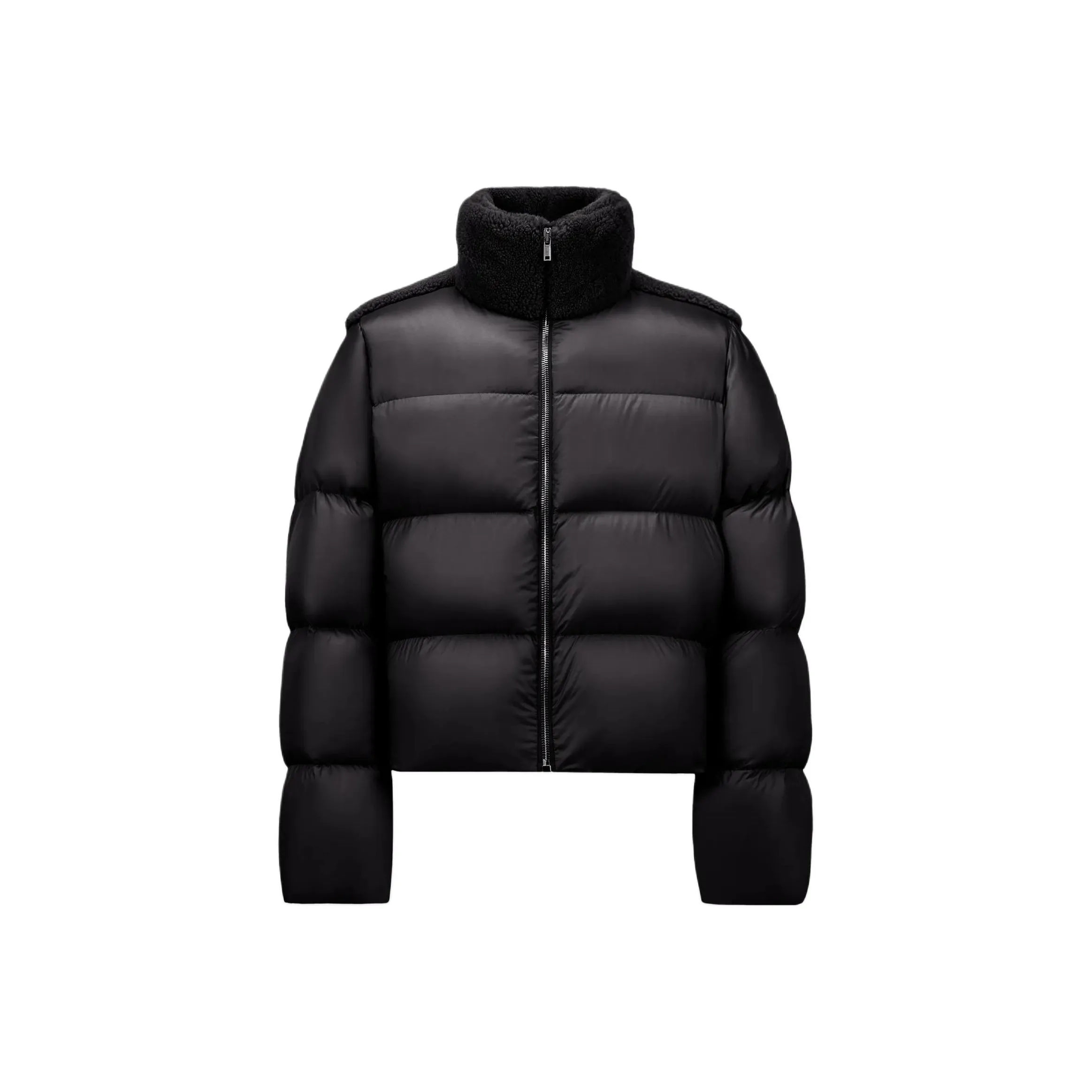 Rick Owens X MONCLER GENIUS RICK OWENS Co brand Down Jackets Unisex Black
