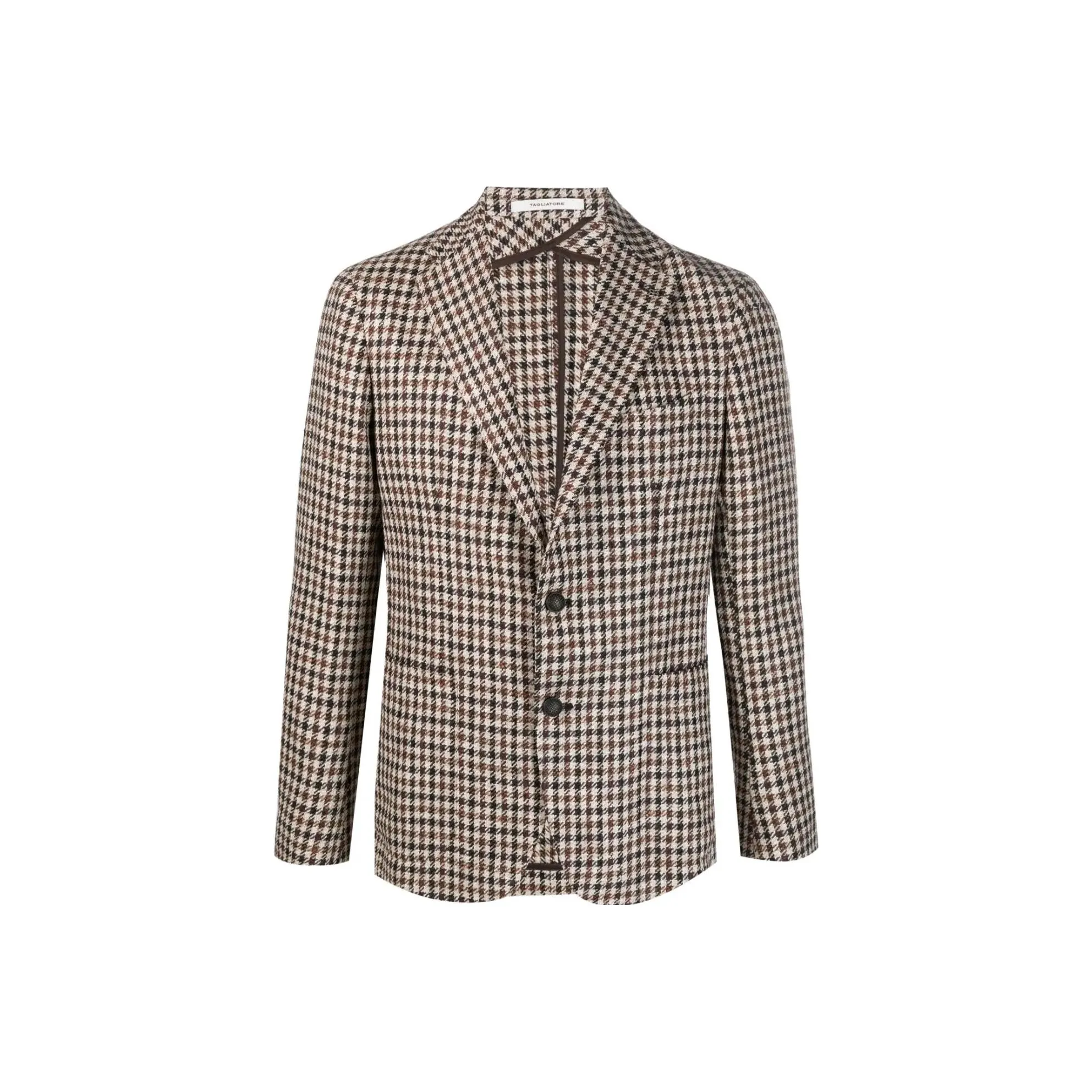Tagliatore Business Suits Men Brown