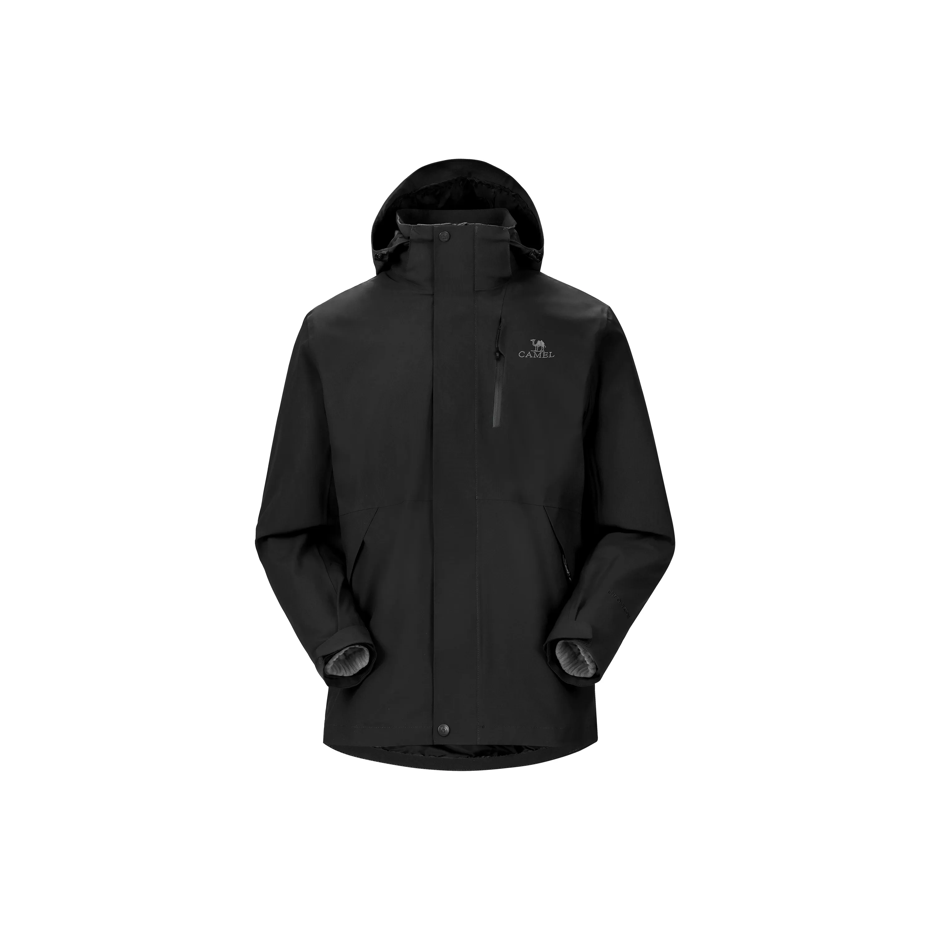 CAMEL All weather Waterproof, Windproof, Breathable, Abrasion Resistant, Thermal Windbreaker Jacket Men
s