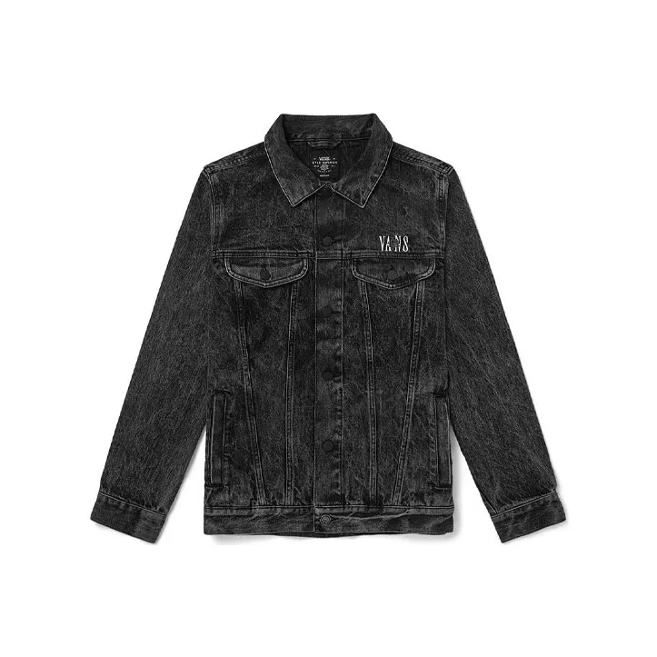 VANS Denim Jacket Men's Dark Gray