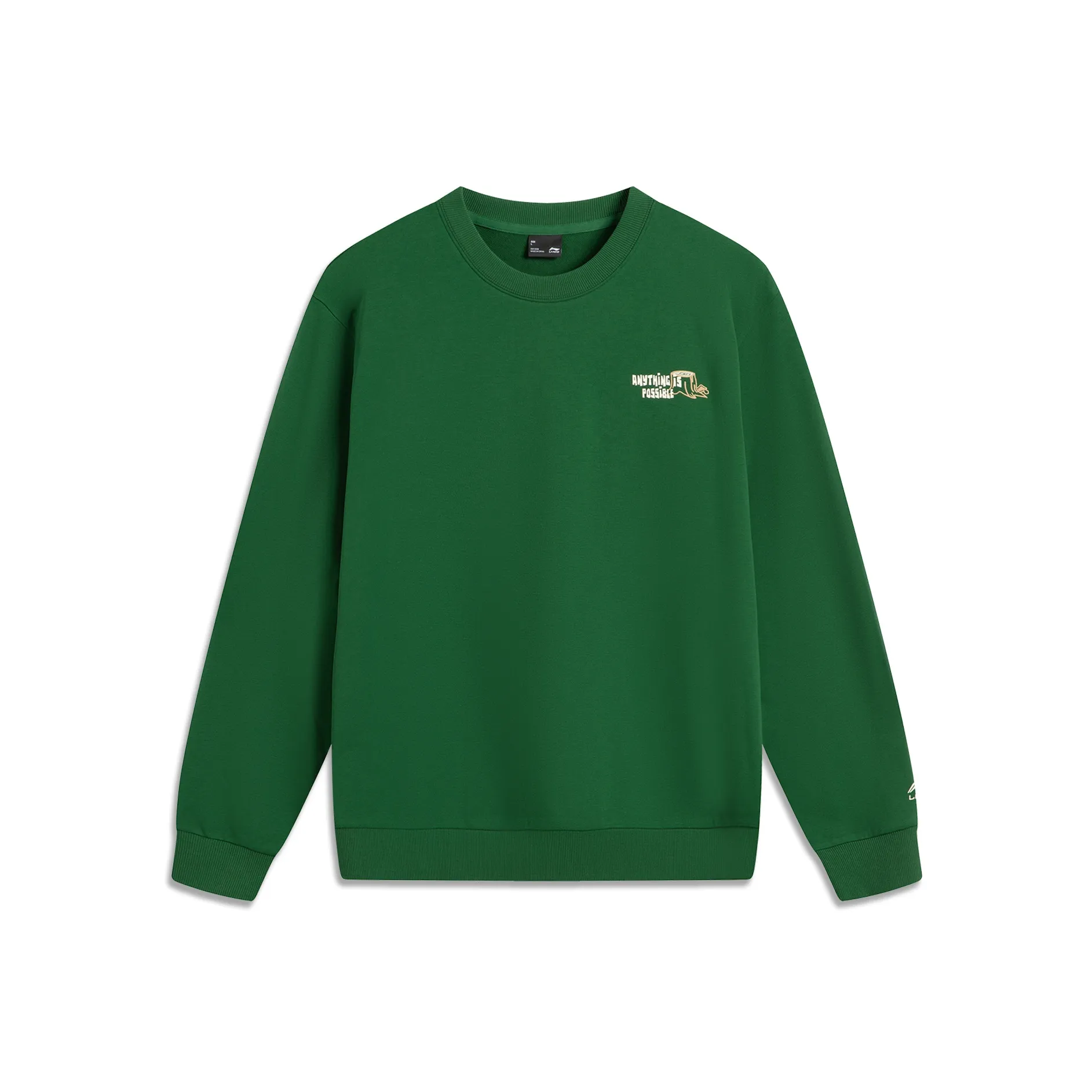 LiNing Sports Life Collection Sweatshirt Men's Eden Green