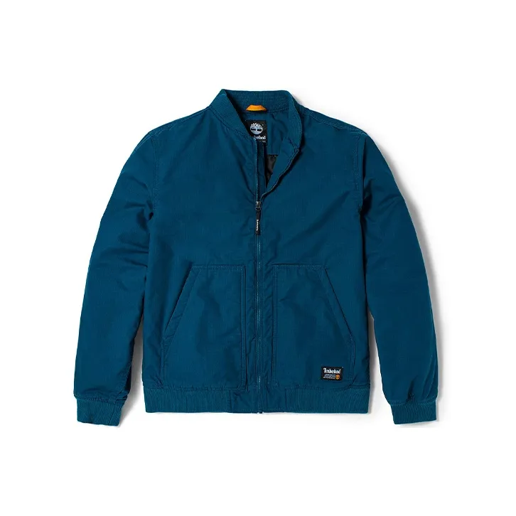 Timberland Хлопковый пуховик Зимний Мужской Средний синий