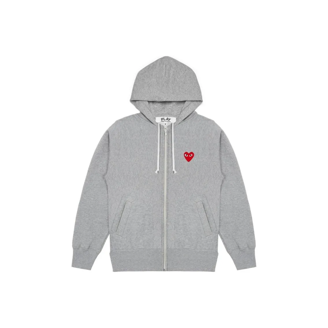 Comme Des Garcons Play Red Multi Heart Zip Up Hoodie