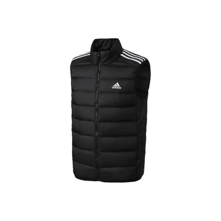 Adidas Черный Мужской Пуховый жилет