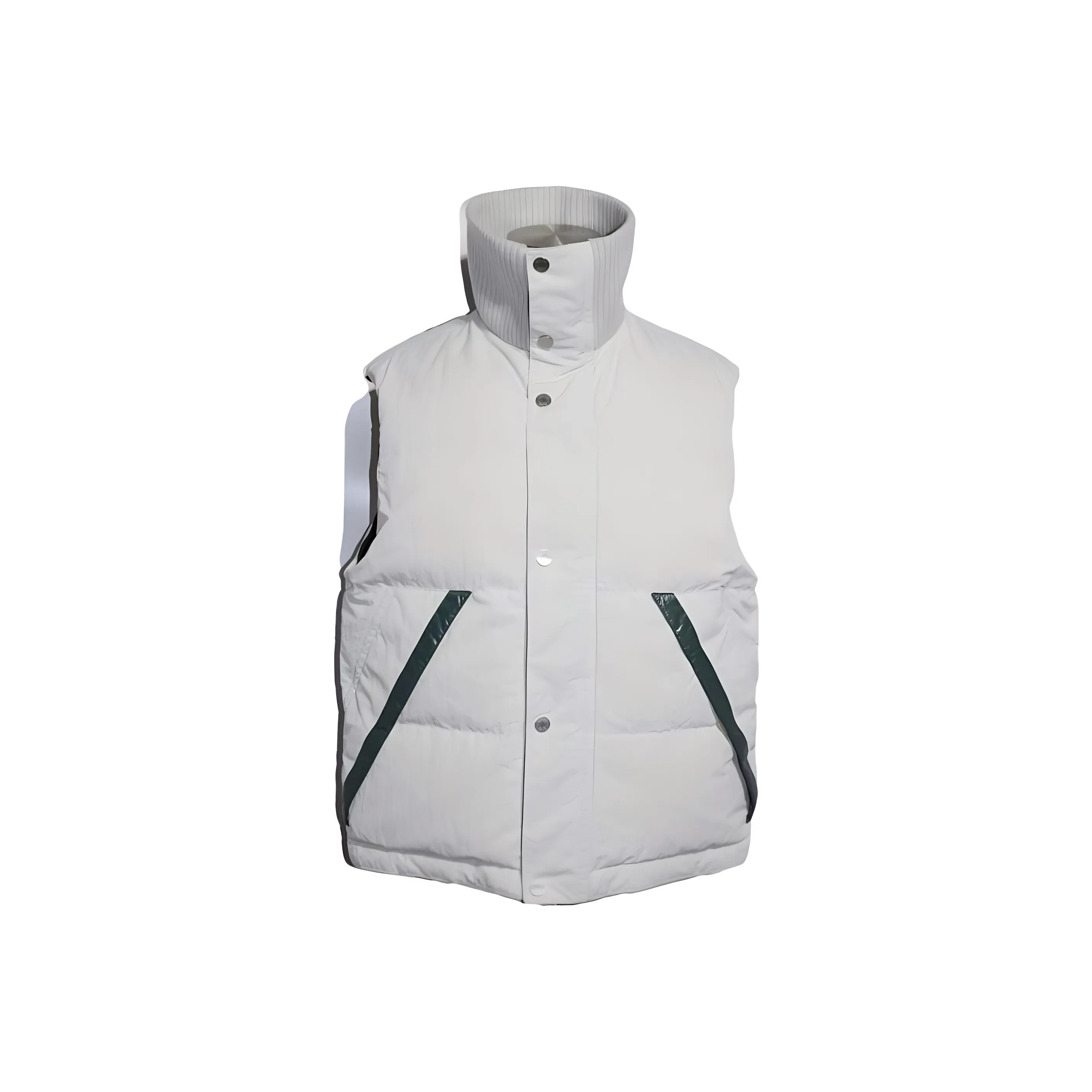 HERMES Vests Men's Gray