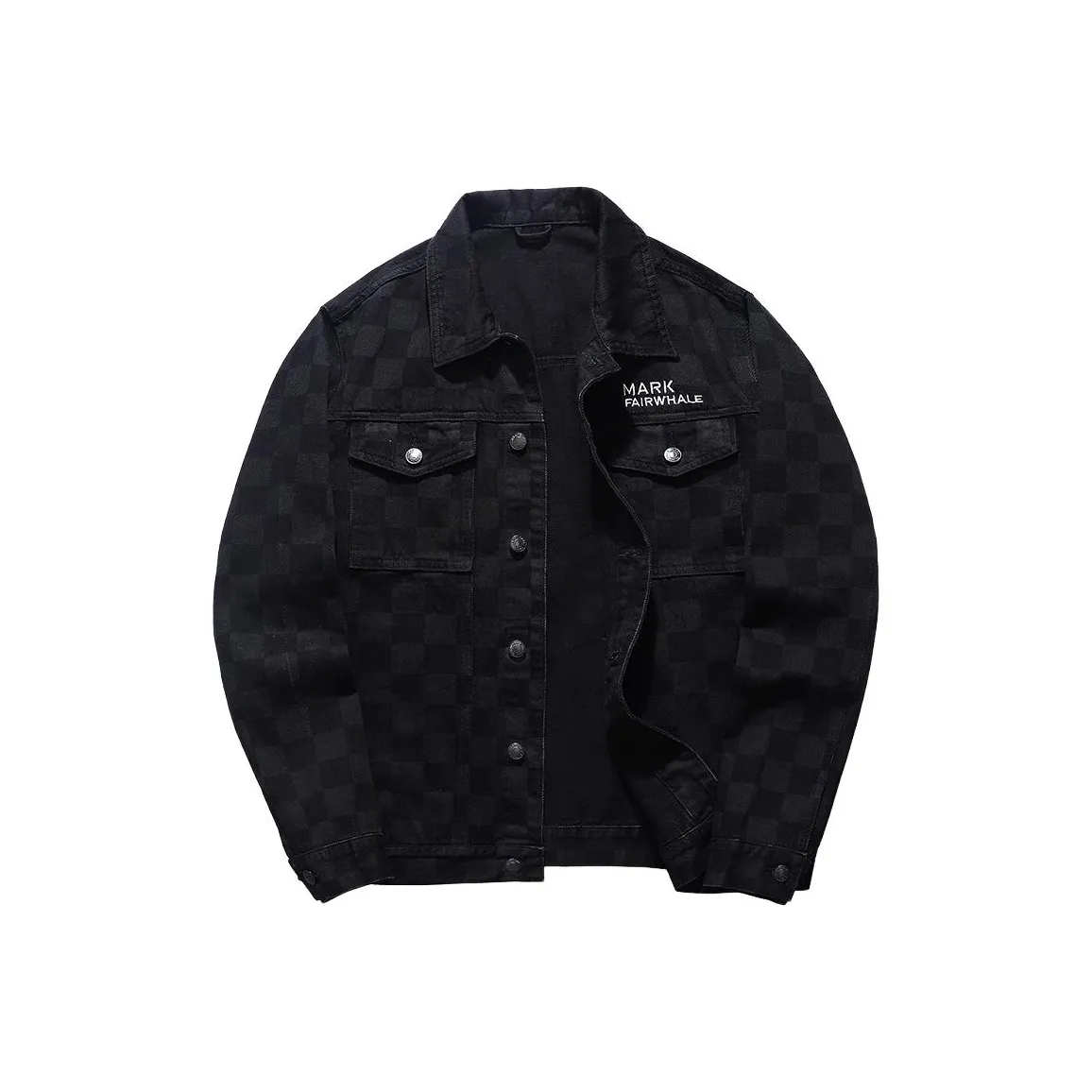 FAIRWHALE FW23 Denim Jacket Men's Black