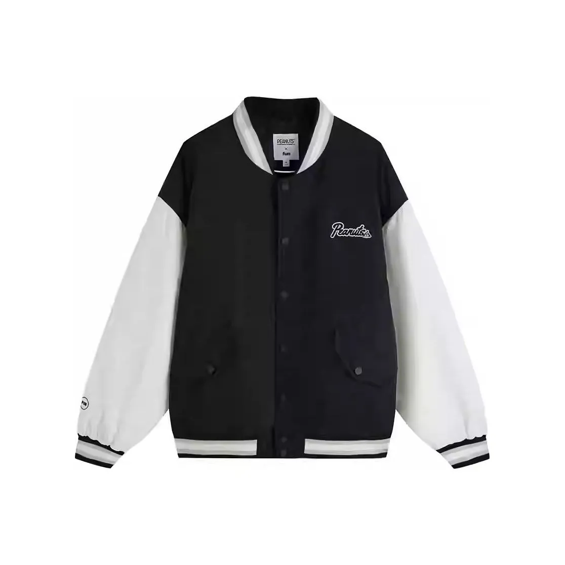 FUN X Snoopy FW24 Jackets Coats Men's Black