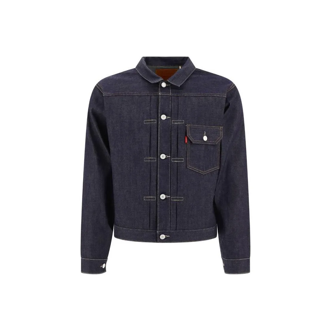 PortsPURE long-line striped shirt