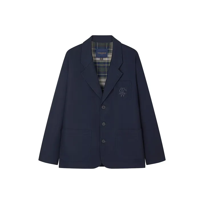 Teenie Weenie Men Evergreen Series Business Suits Unisex Navy Blue