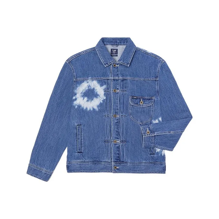Мужская джинсовая куртка Lee co-branded, светло-синяя