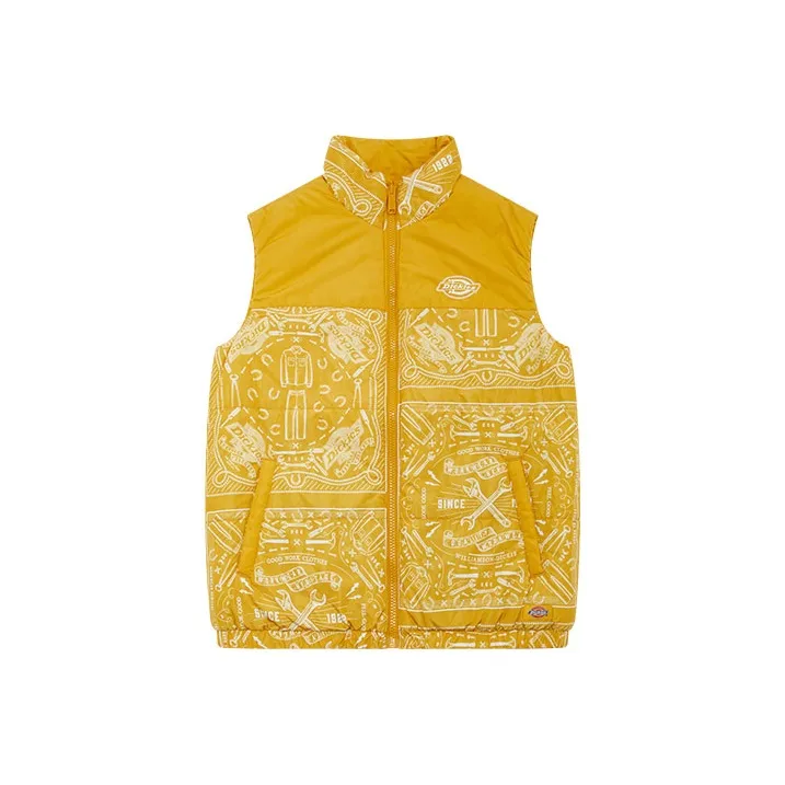 Dickies Vest Unisex Ginger Yellow