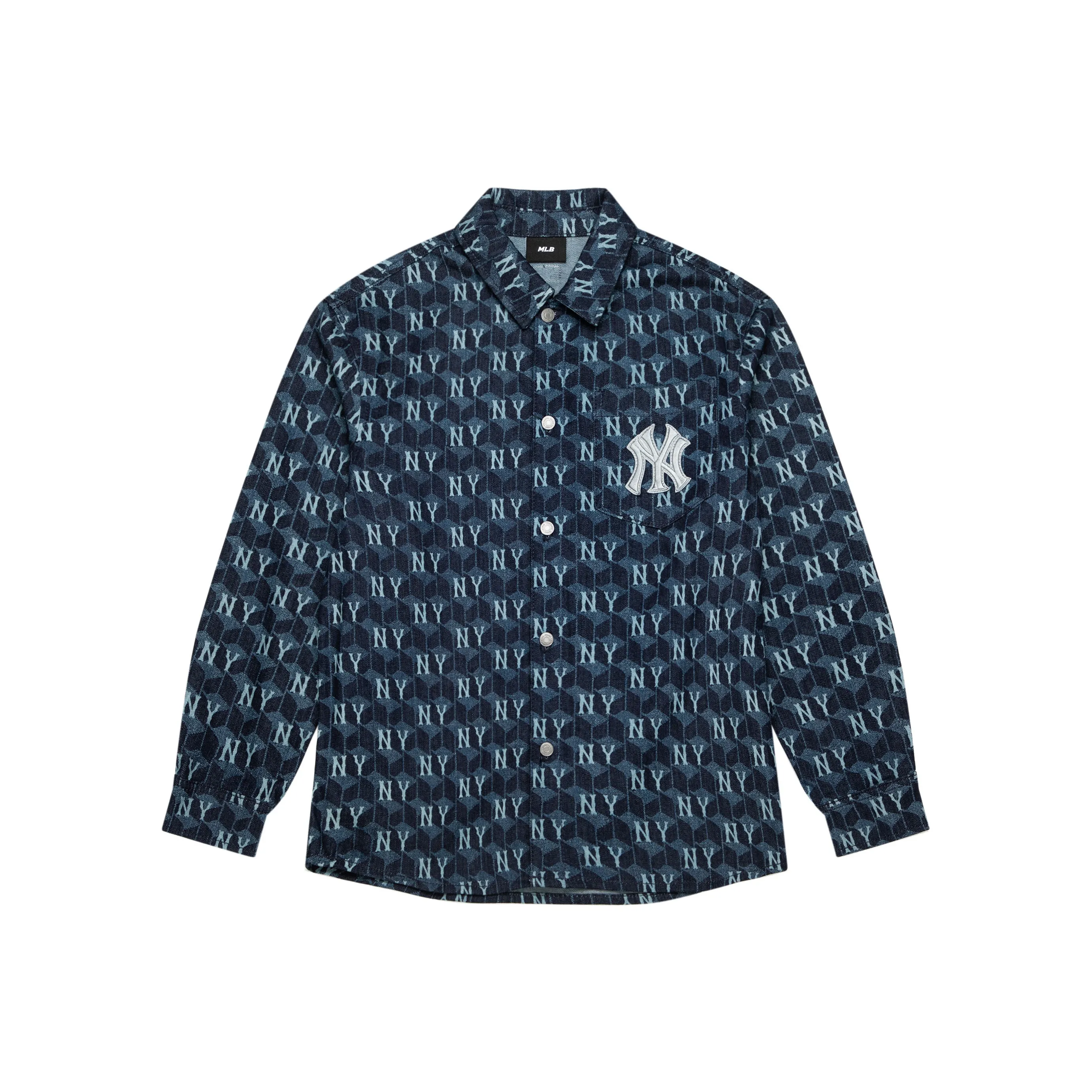 MLB Denim Jackets Unisex Dark Marine Blue