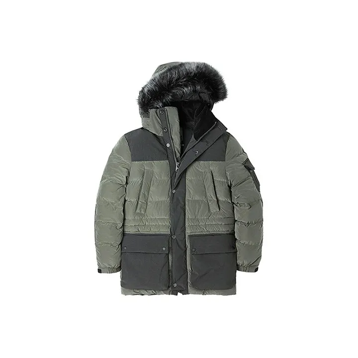 Timberland Торф Армейский Зеленый Мужской Пуховик (Пуф)