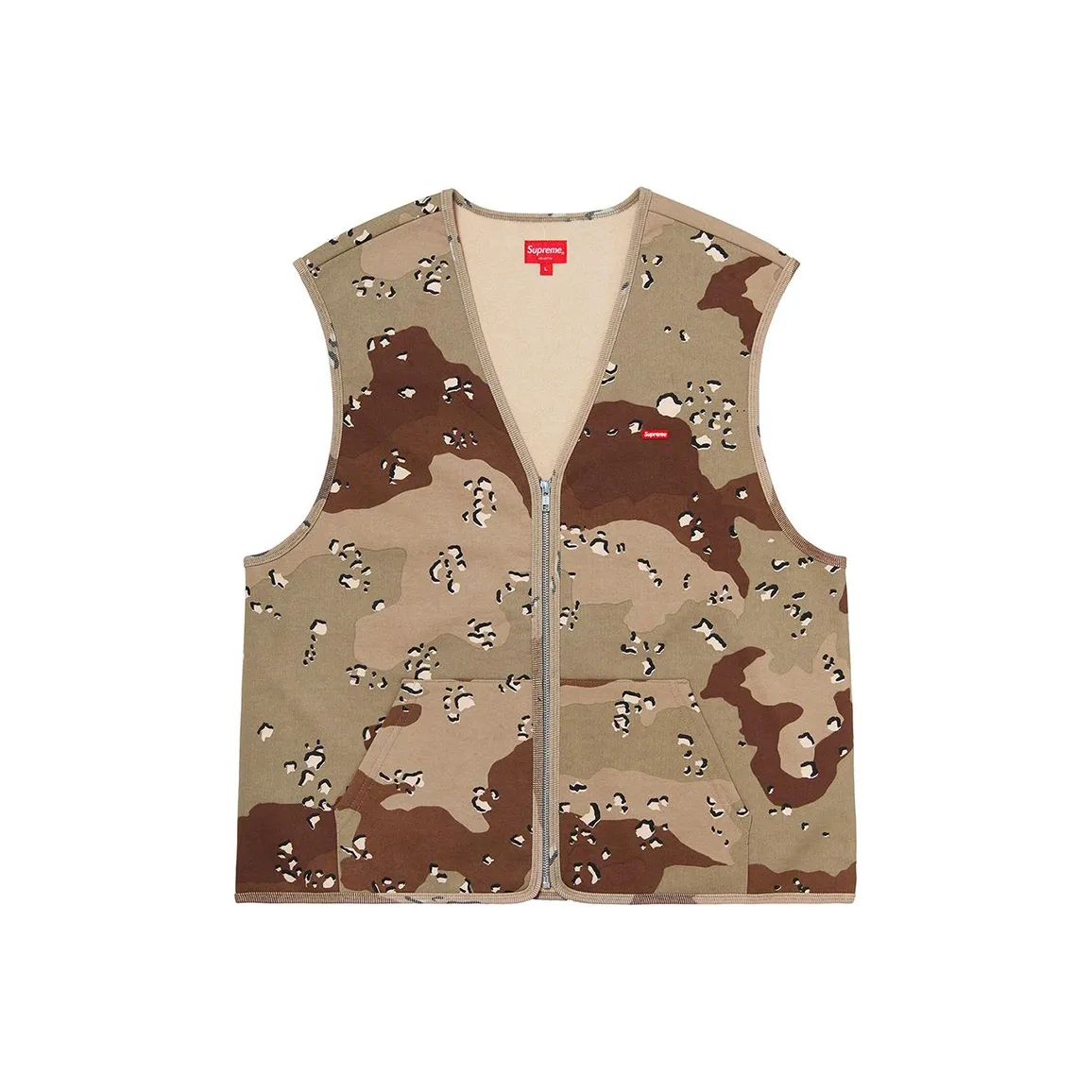 Supreme Zip Up Sweat Vest