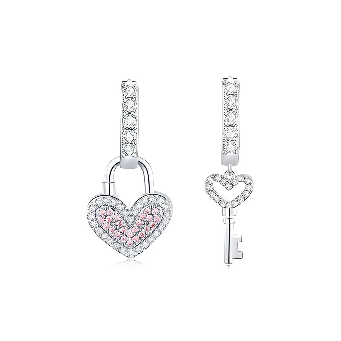 Glam Ever Серьги из сплава Женские Серебряные