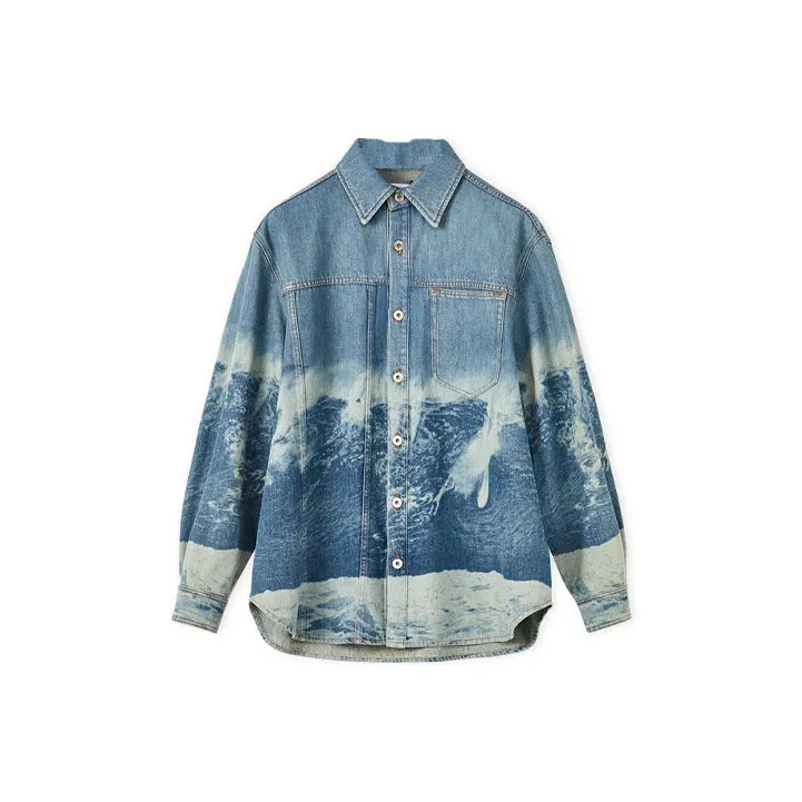 LOEWE Pre Owned X Paula's Ibiza Surf print Shirt