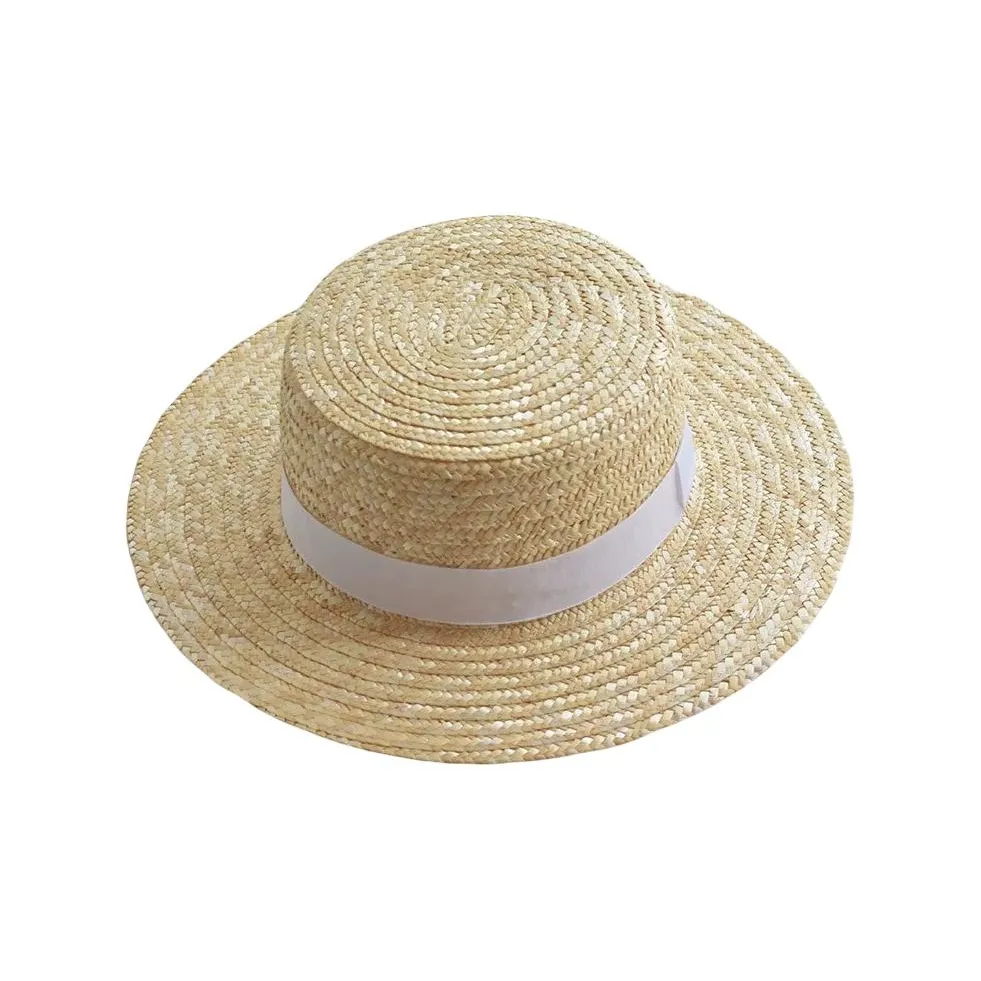 MITHAOL KUSC Соломенная плетеная цилиндрическая шляпа Женская