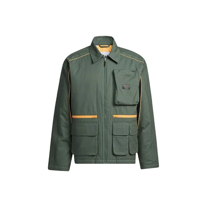 Adidas Originals Пуховик Мужской Зеленый