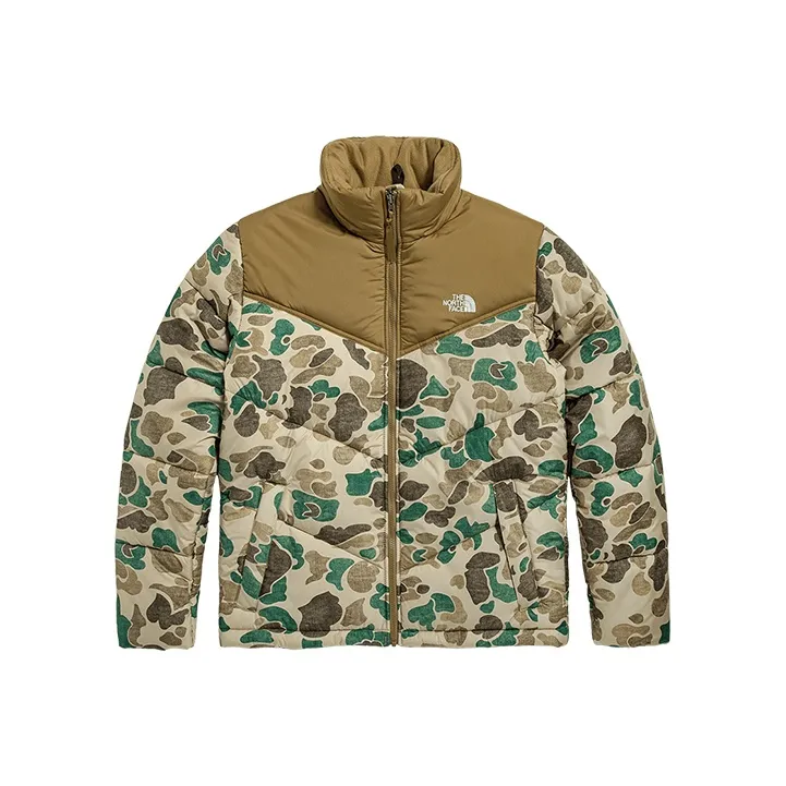 THE NORTH FACE Puffer perfect jacket Men's Camouflage Brown