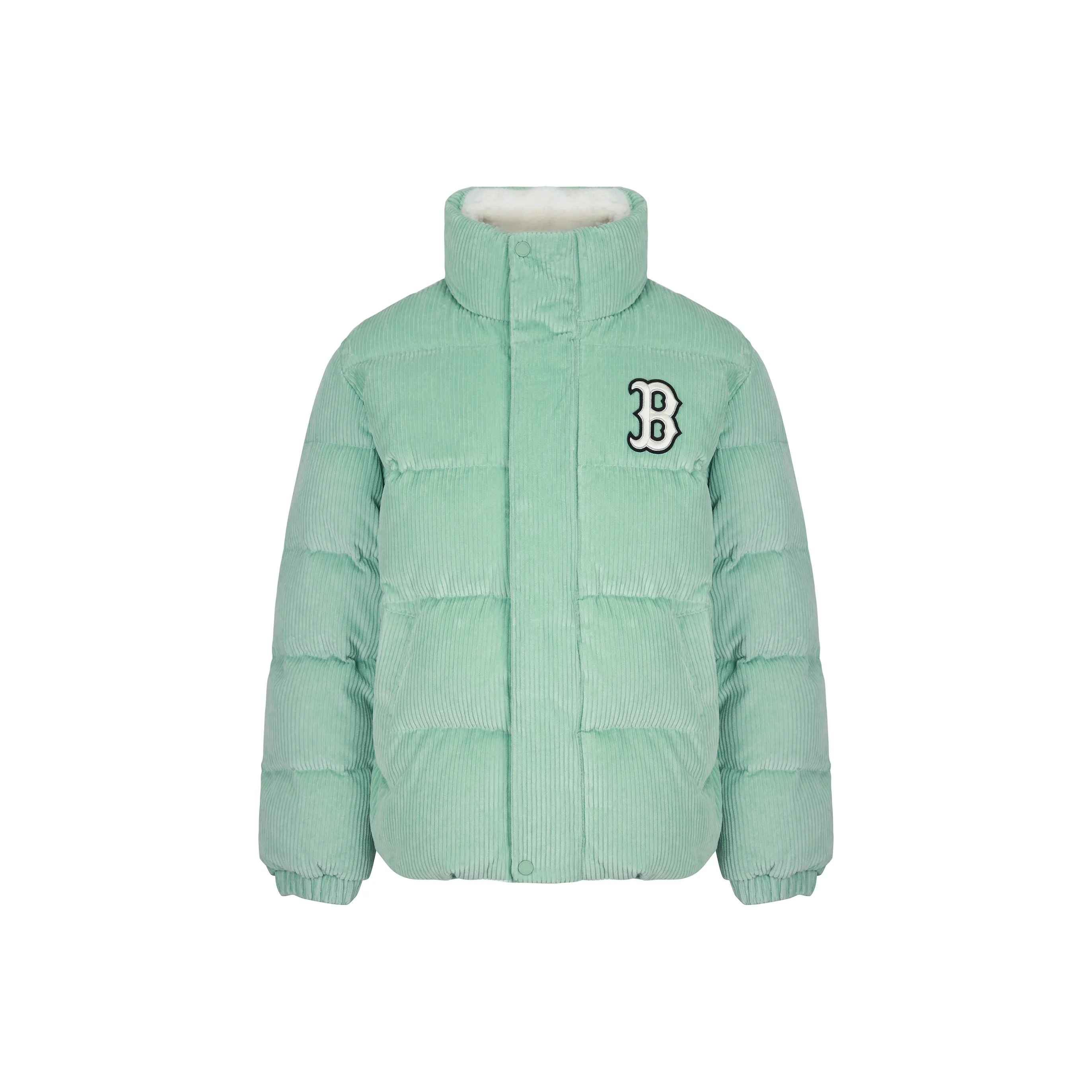MLB Boston Red Sox Down Jackets Unisex Light Mint