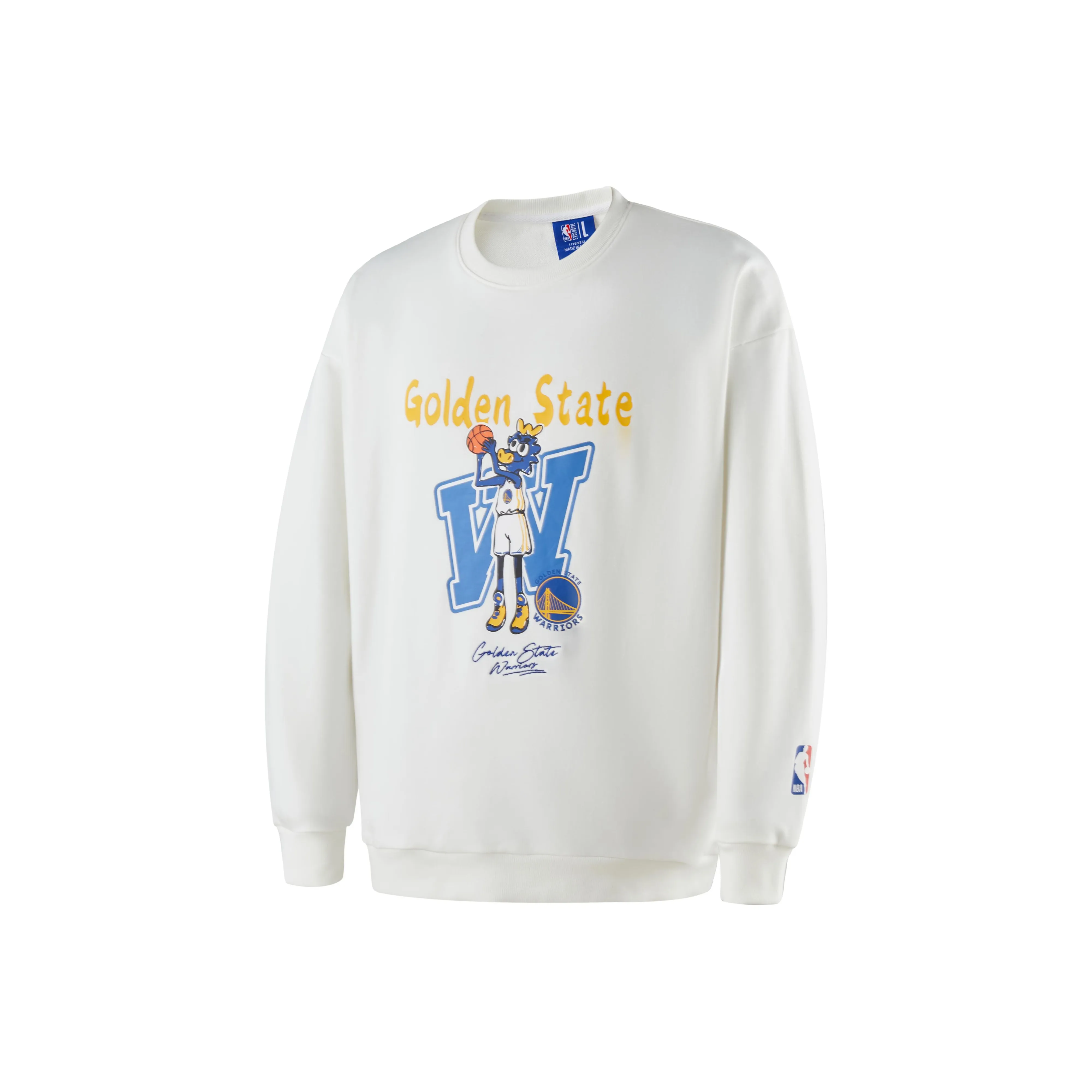 NBA Golden State Warriors Год дракона Коллекция Толстовка Унисекс Экрю