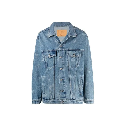 MARTINE ROSE Blue Мужские джинсовые куртки