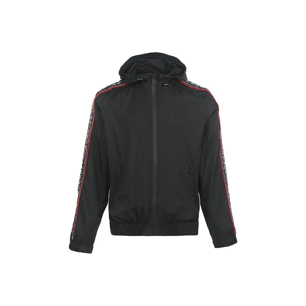 VERSACE JEANS COUTURE Мужские черные куртки