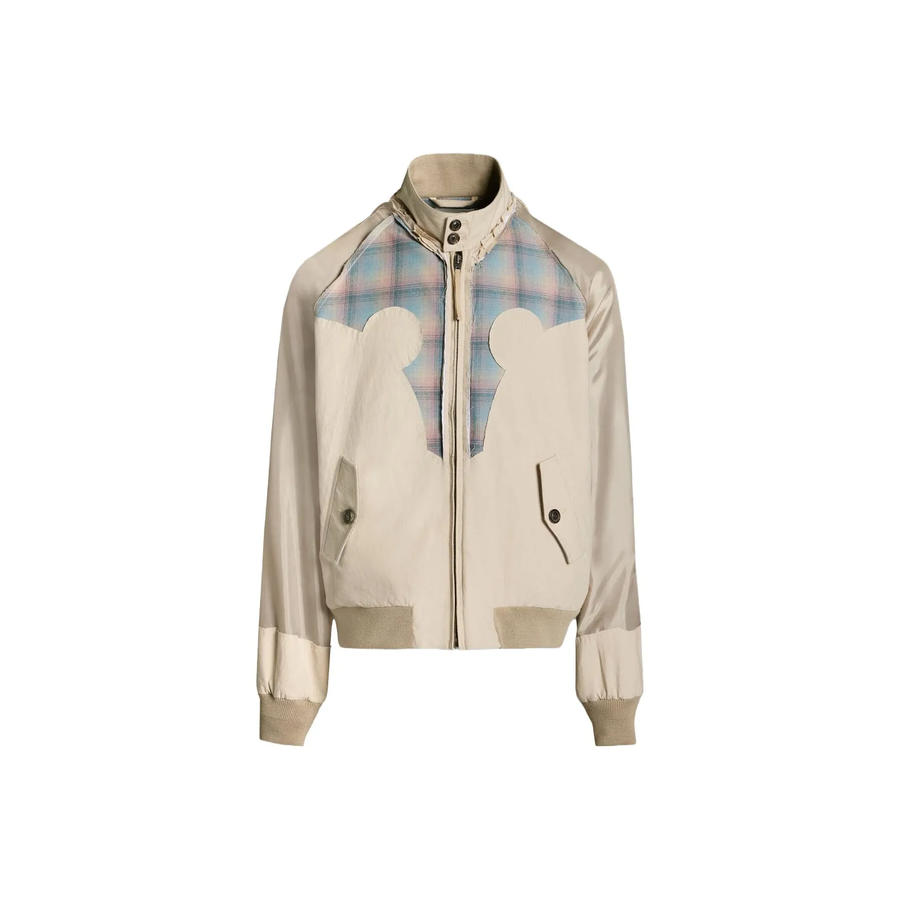 Maison Margiela X Pendleton Yoke detail Bomber Jacket