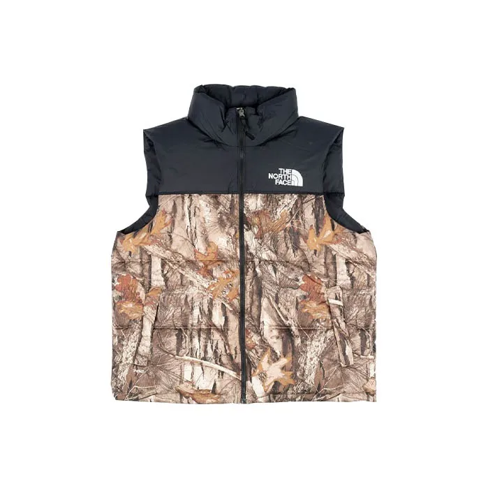 THE NORTH FACE 1996 Collection Down Vest Unisex Black Brown