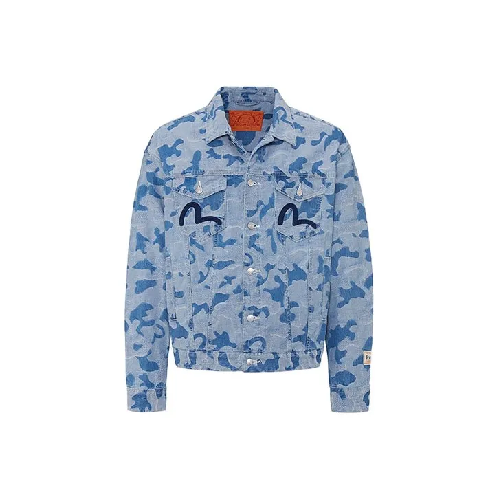 EVISU SS21 Denim Jacket Men's Blue