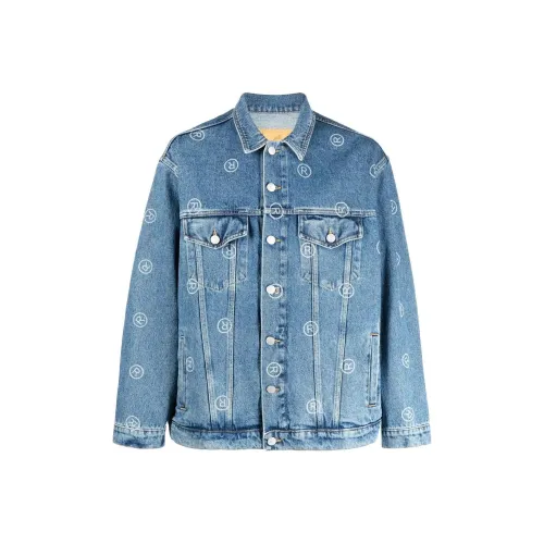 MARTINE ROSE Blue Мужские джинсовые куртки