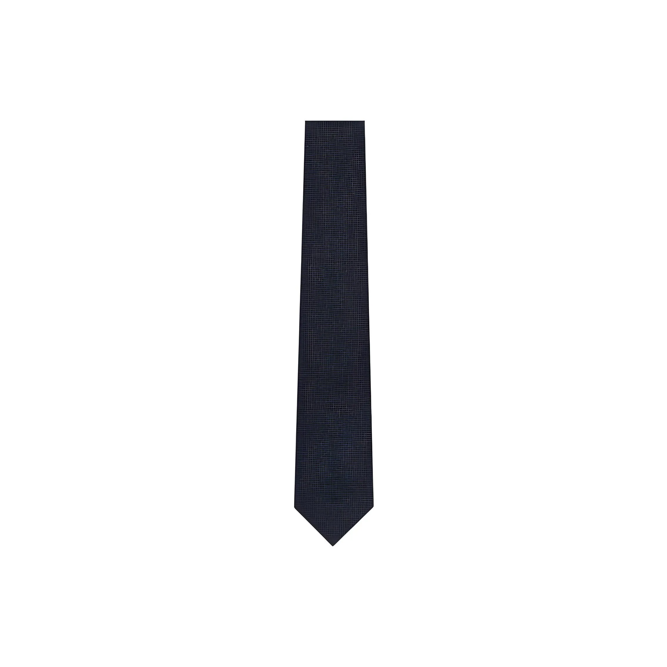 Ermenegildo Zegna Geometric-print Silk Tie