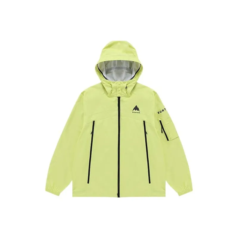 BURTON AIZAWA Spring And Summer Outdoor Collection SPROUT DRYRIDE Jacket Men's Light Green