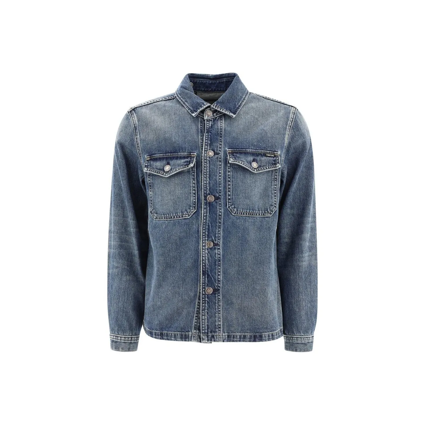 TOM FORD Flap Pocket Denim Jacket