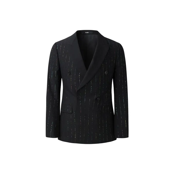 RARE Formal Single Suit Men's Black